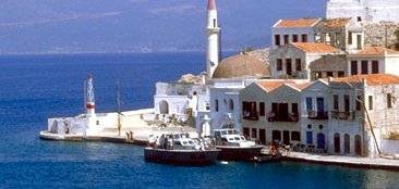 BEACON IN KASTELORIZO ISL
